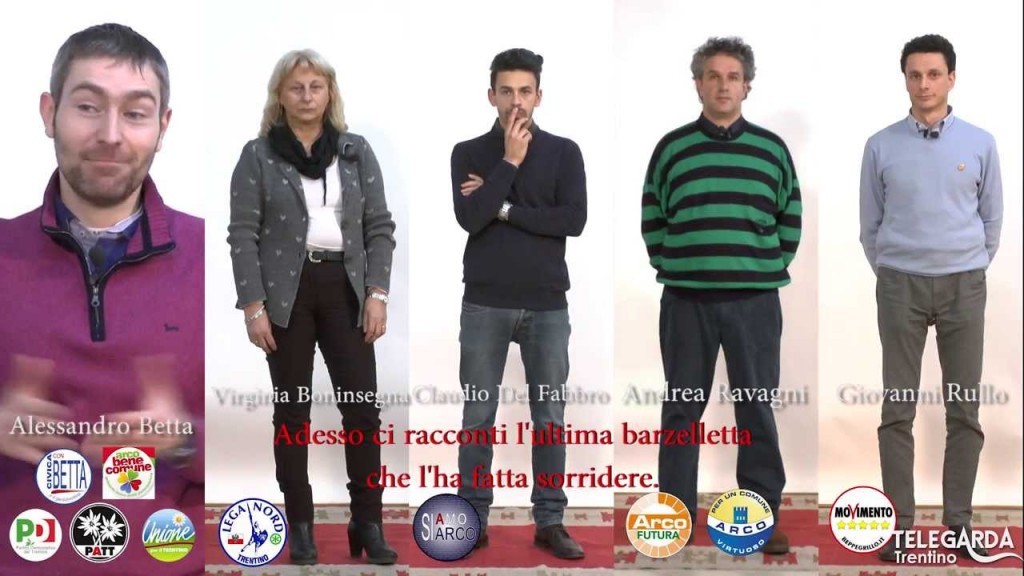 Intervista ai candidati Sindaco di Arco 2014