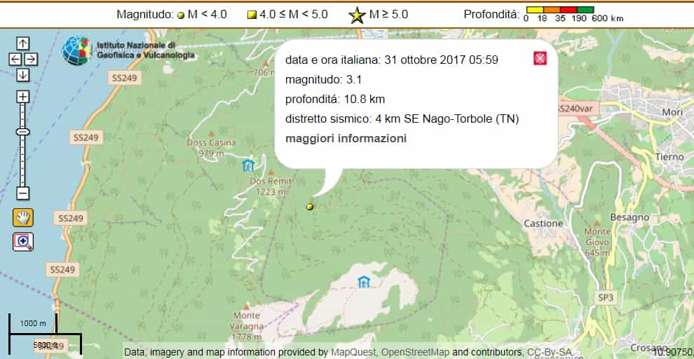 terremoto 31 10 2017