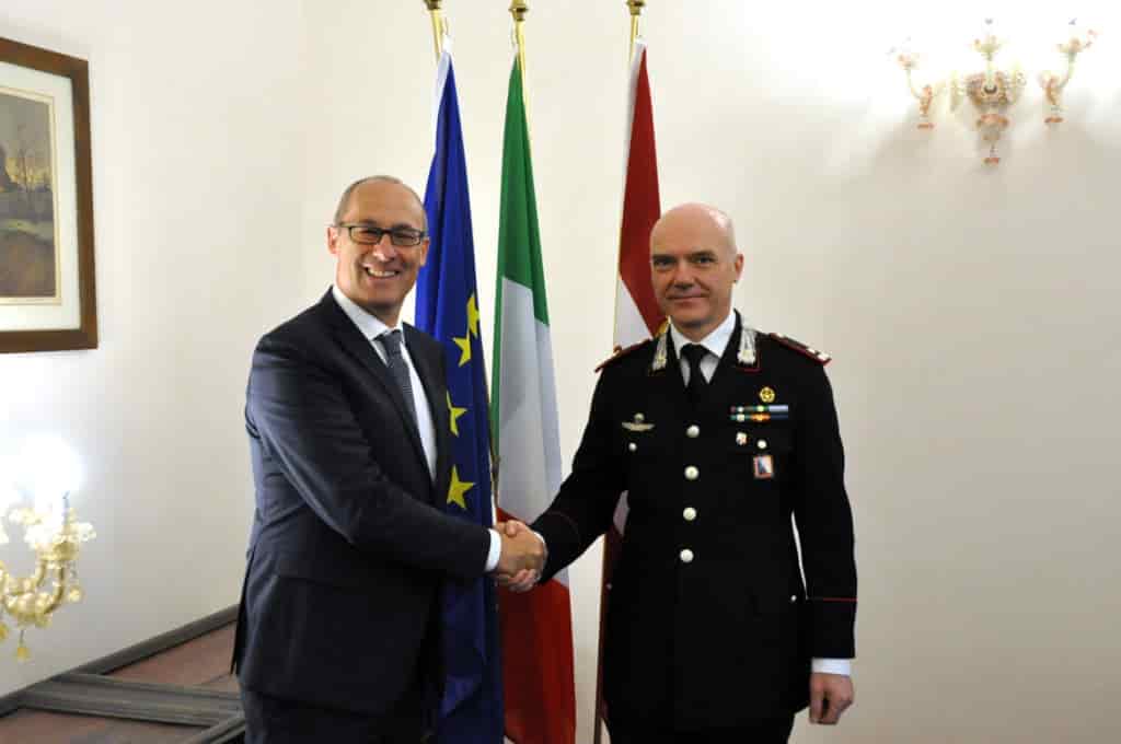 CARABINIERI GENERALE UGO CANTONI E ROSSI