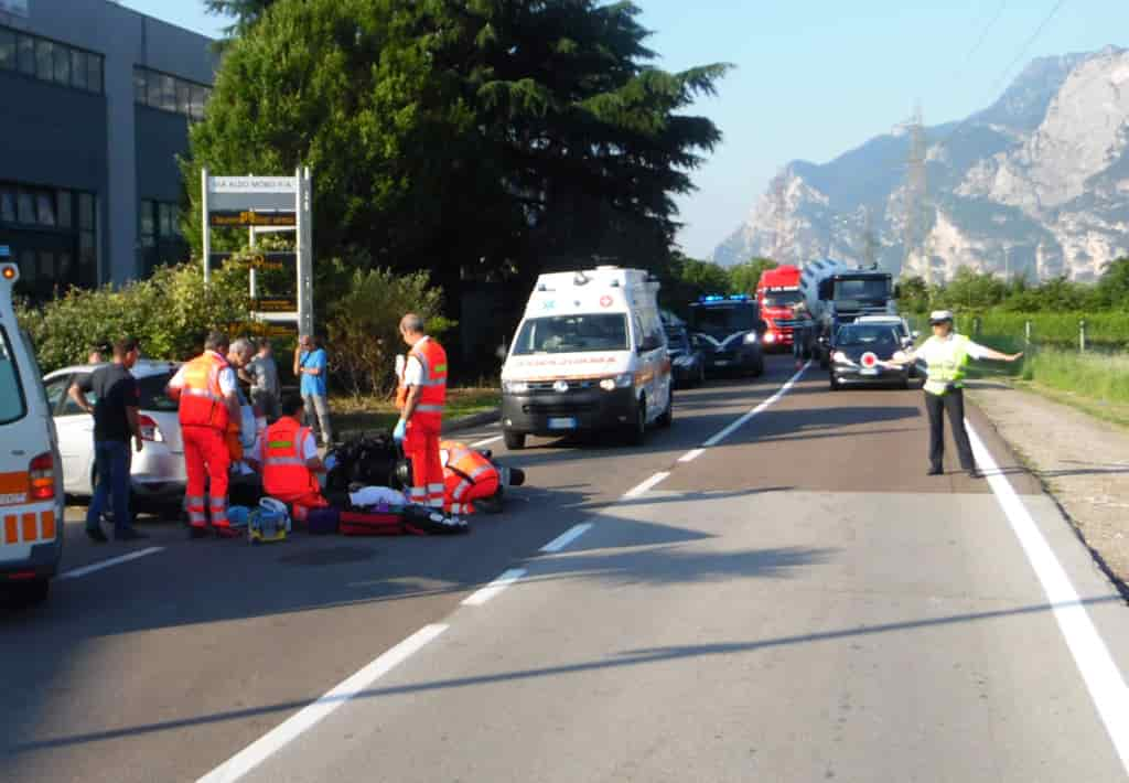 INCIDENTE MOTO SAN GIORGIO