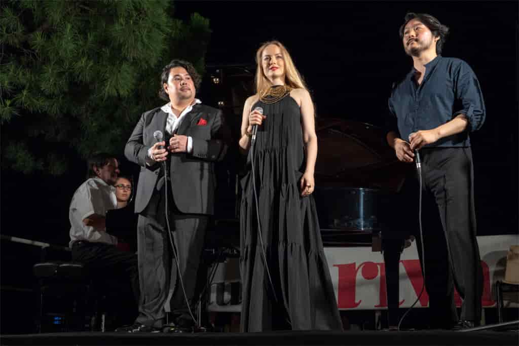 musica riva festival Kalinkina, Eung Kwang e Miyasato