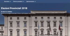 elezioni provinciali 21 ottobre