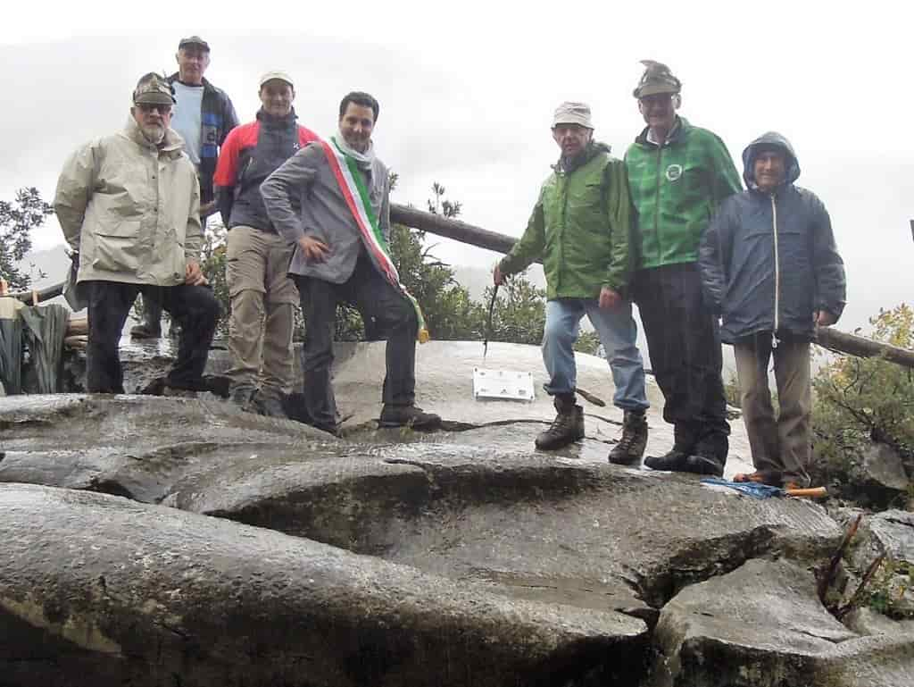 TARGA BRUNO PERINI conformazione glaciale