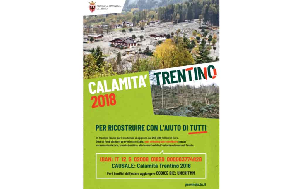 CALAMITà TRENTINO ALLUVIONE DIMARO