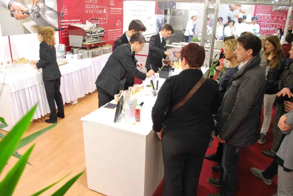 scuole alberghiera stand ide