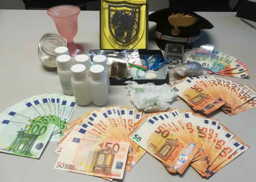 carabinieri droga arco