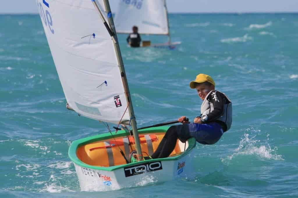 Senigallia, II Tappa Trofeo Optimist Italia Kinder + Sport 2019