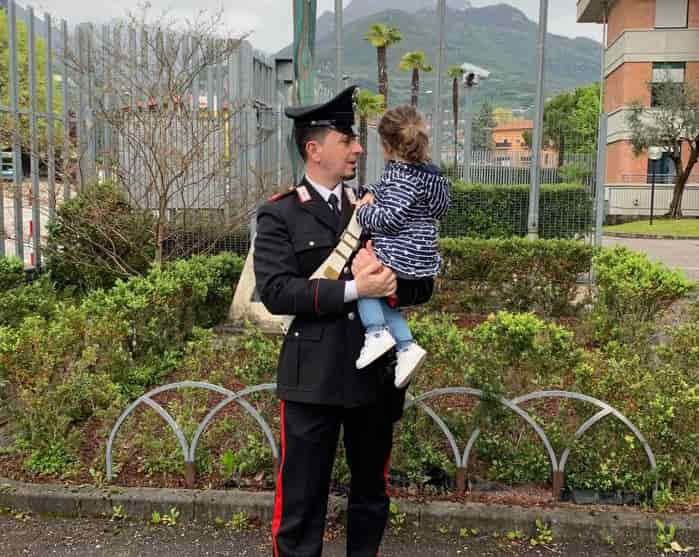 bambina persa carabinieri ok