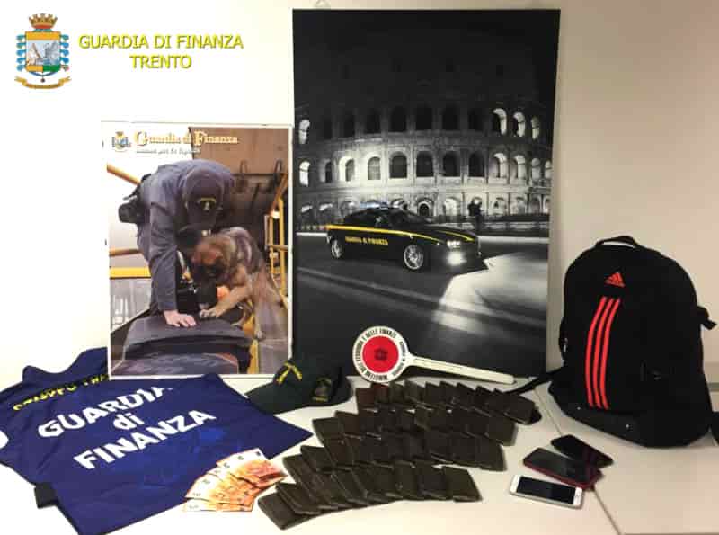 finanza sequestro droga