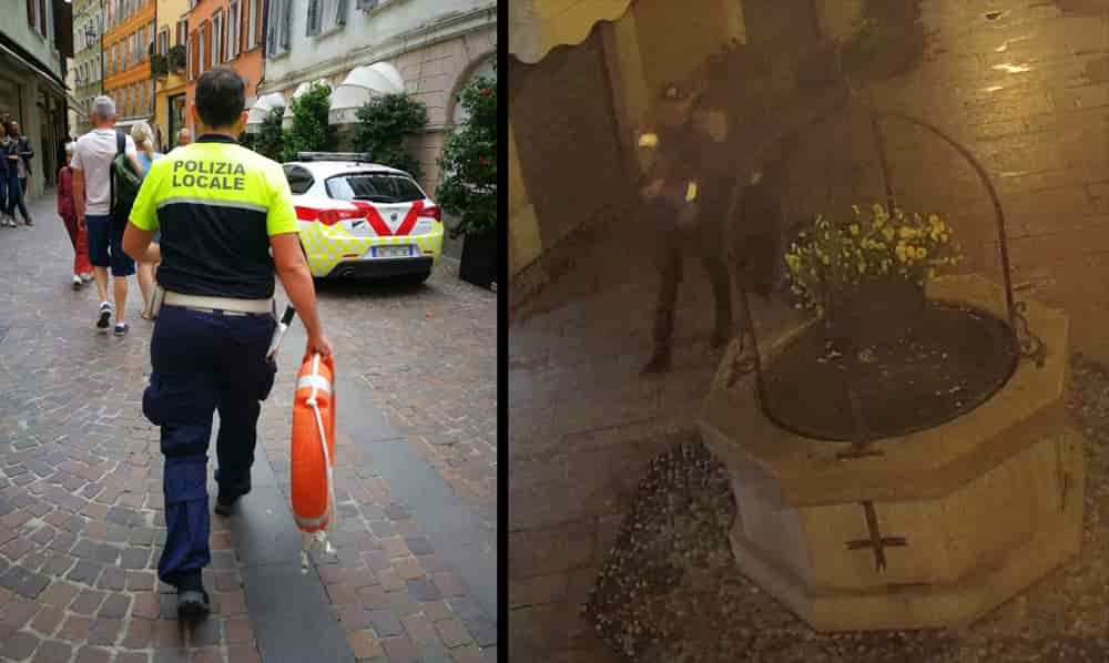 W POLIZIA LOCALE DANNI TURISTI