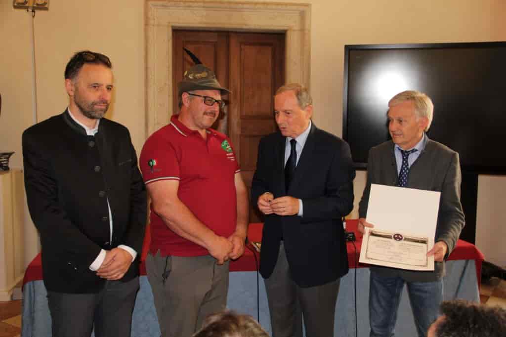 premiazione Incontri italo austriaci
