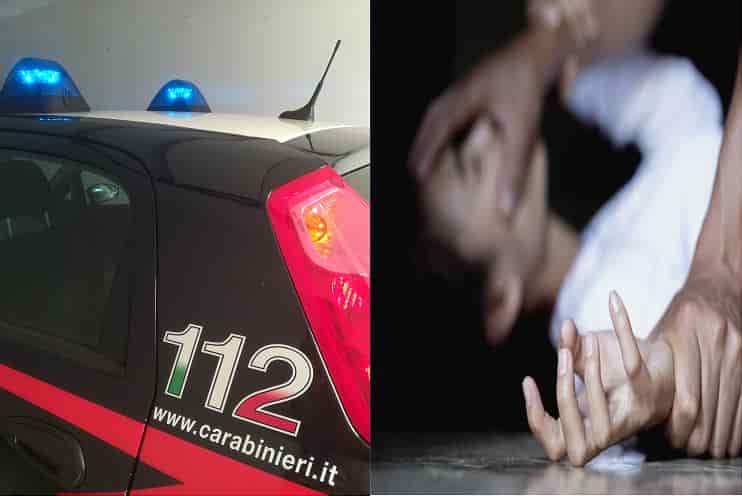 carabinieri arresto picchia mamma
