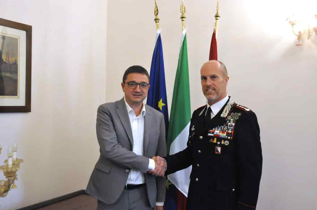 pat fugatti e volpi carabinieri
