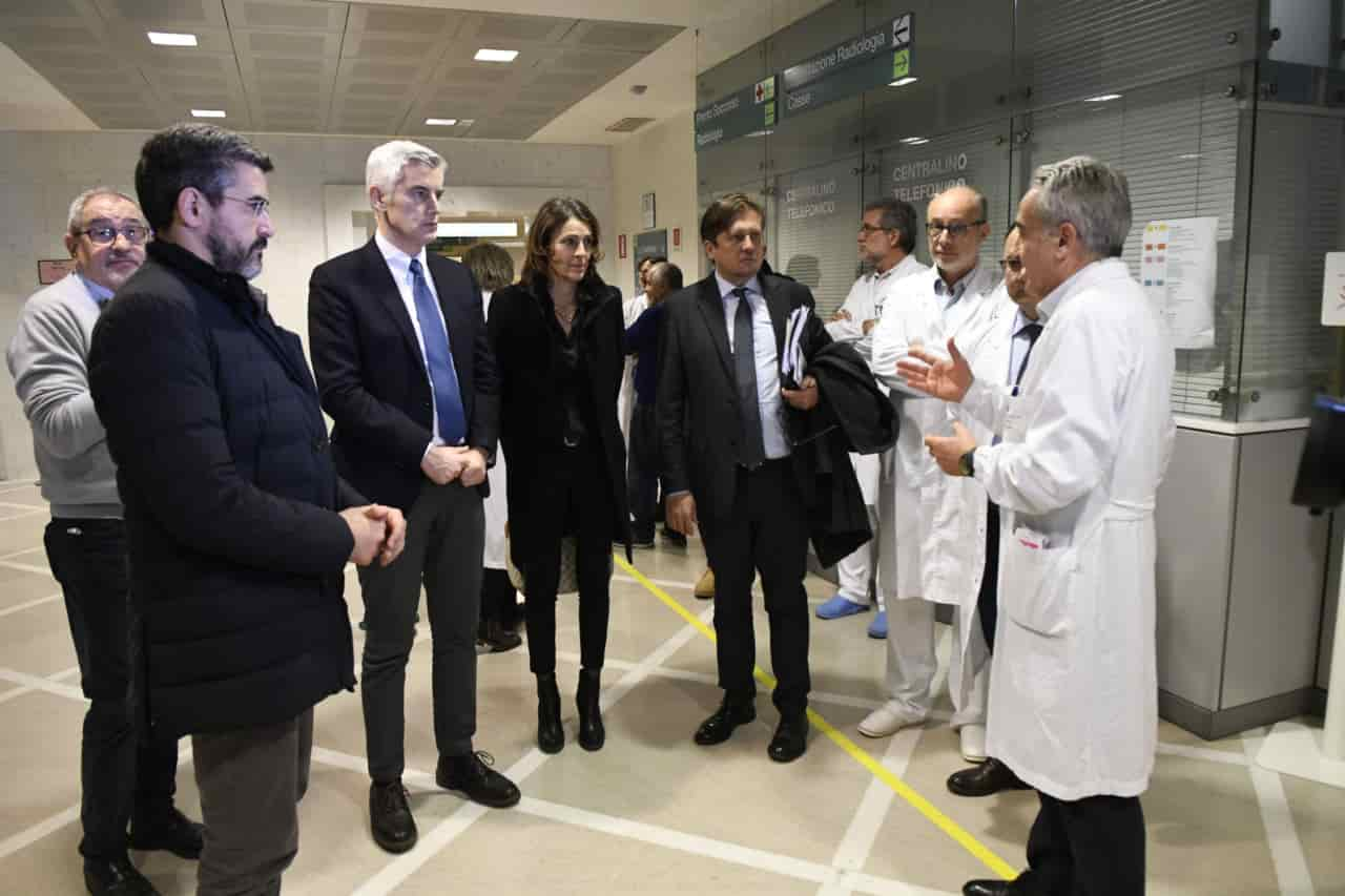 20200131_DSC1643 ARCO VISITA VICEMINISTRO ALLA SALUTE E SOTTOSEGRETARIO FRACCARO OSPEDALE ARCO PUNTO NASCITE