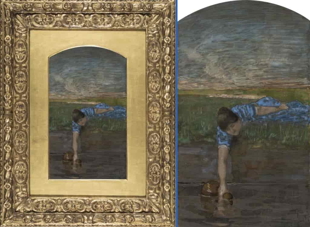 Giovanni Segantini La pompeiana