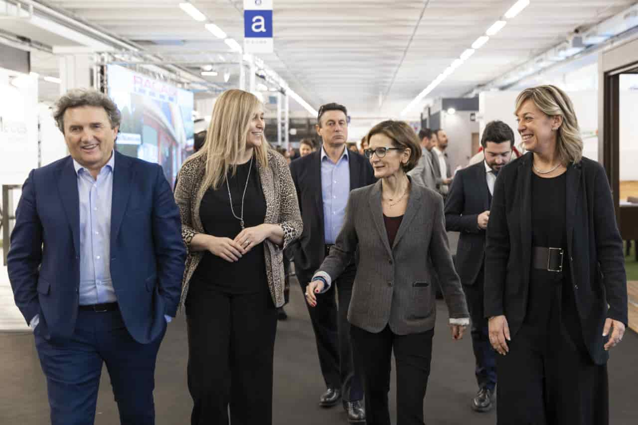 Da sinistra Roberto Pellegrini, Alessandra Albarelli, Carla Costa