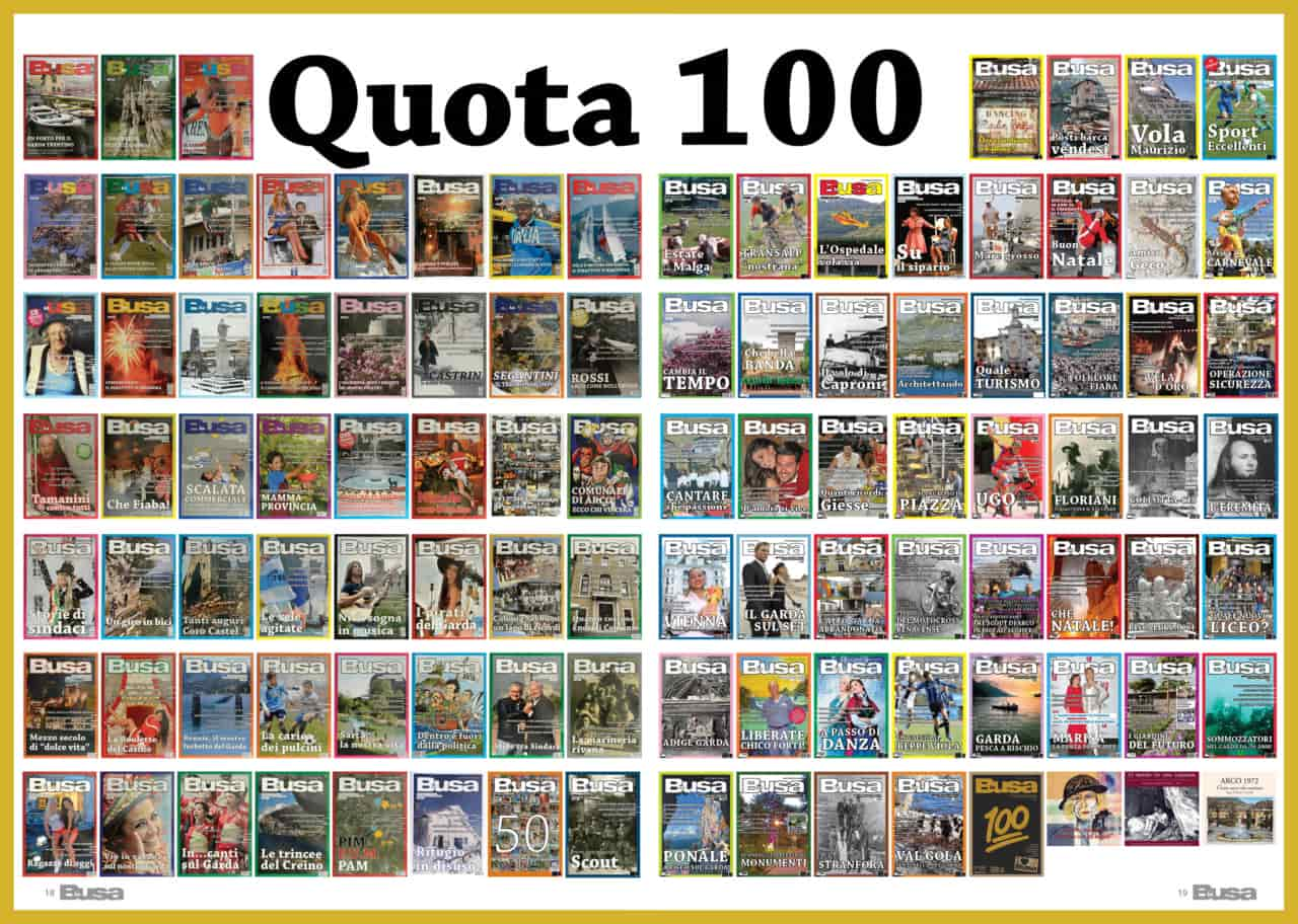 LA BUSA 100 MARZO 2020 COPERTINE