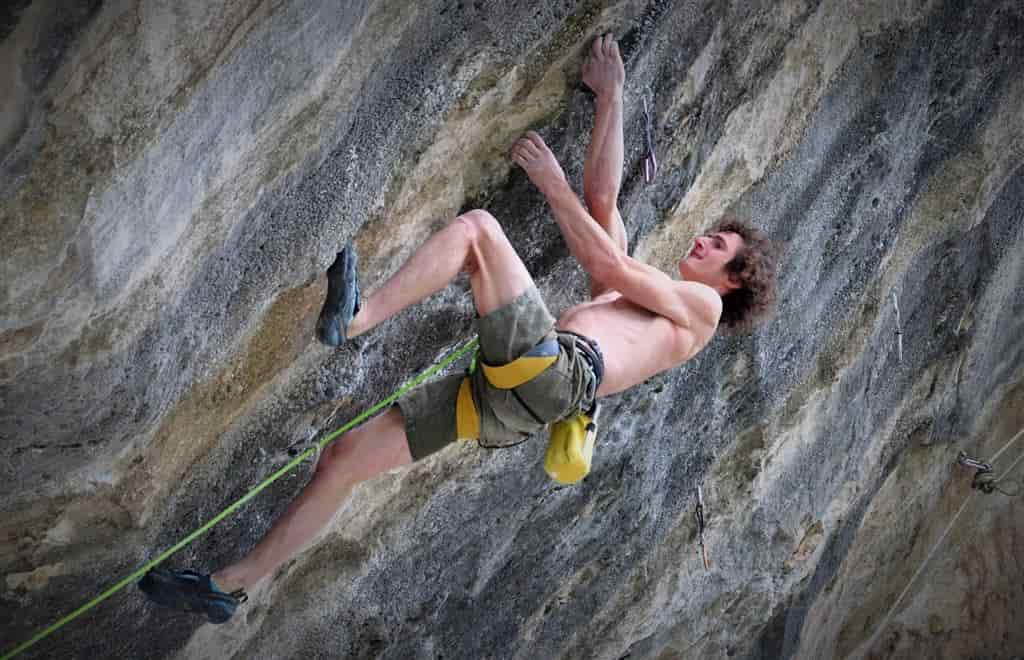 adam ondra arrampicata laghel