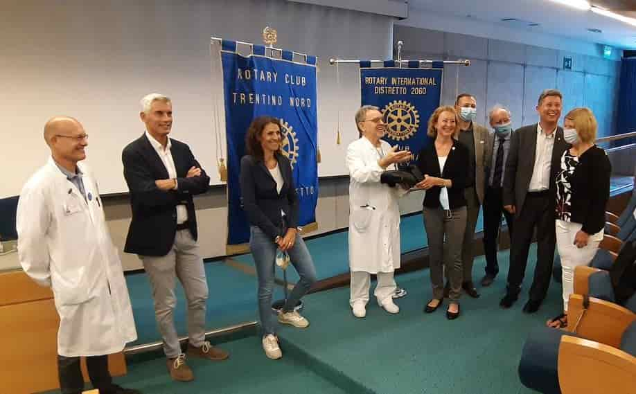 rotary donazione ecografo az sanitaria