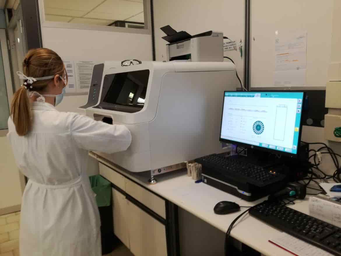 CORONAVIRUS COVID laboratorio rovereto