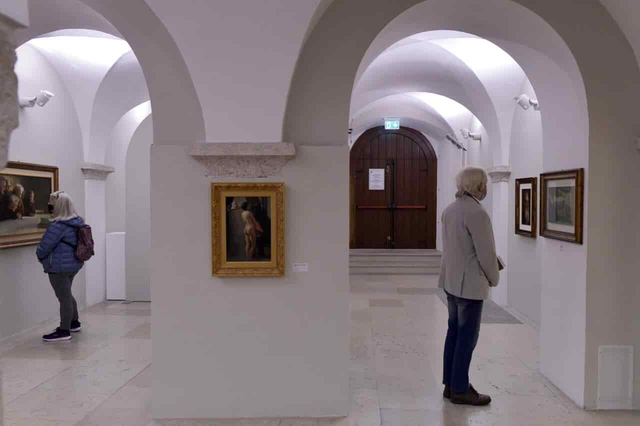 INAUGURAZIONE DELLA MOSTRA "ALCIDE DAVIDE CAMPESTRINI - IL SACRO, IL TRAGICO E IL QUOTIDIANO"