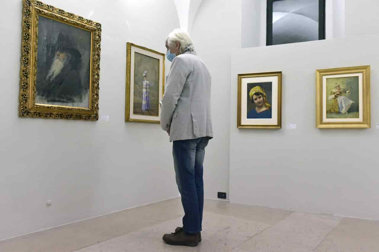 INAUGURAZIONE DELLA MOSTRA "ALCIDE DAVIDE CAMPESTRINI - IL SACRO, IL TRAGICO E IL QUOTIDIANO"