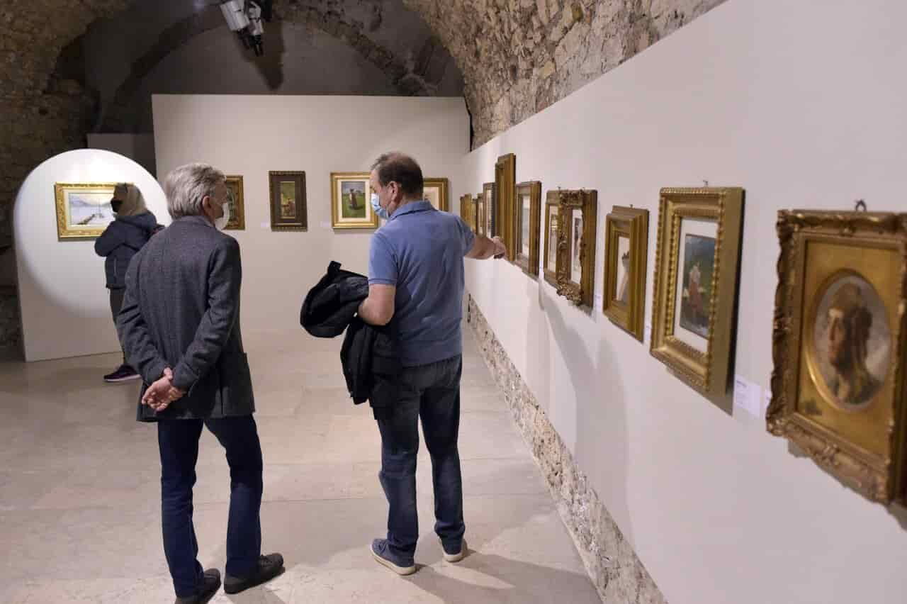 INAUGURAZIONE DELLA MOSTRA "ALCIDE DAVIDE CAMPESTRINI - IL SACRO, IL TRAGICO E IL QUOTIDIANO"