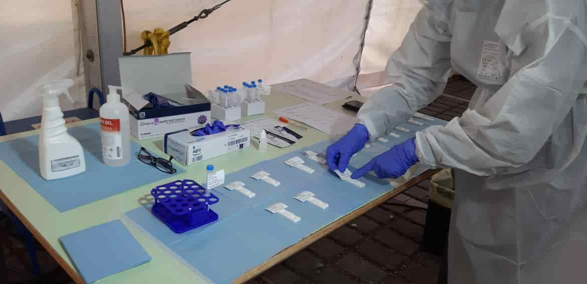 coronavirus covid test rapidi