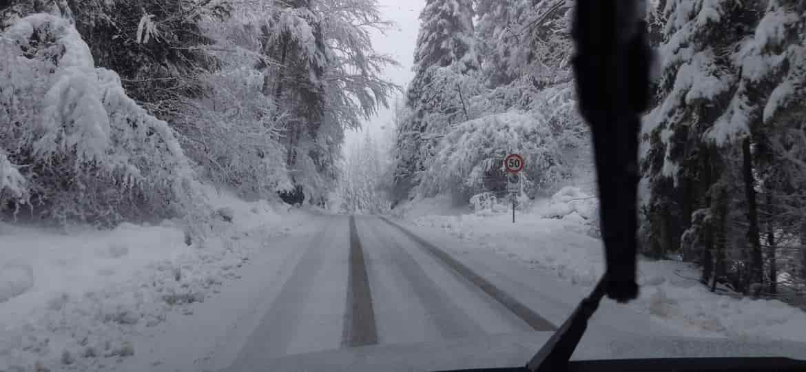 strade neve maltempo