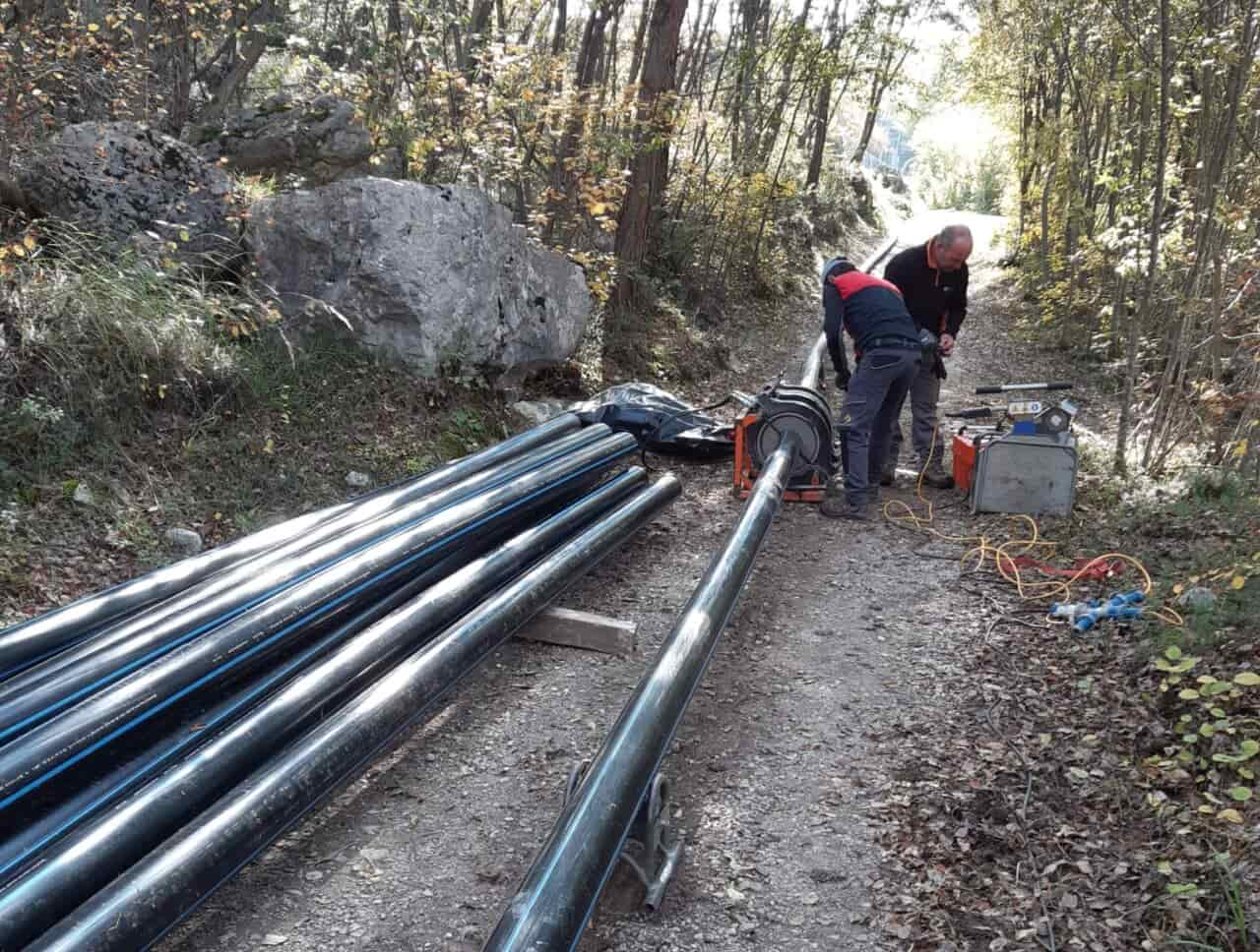 IMPIANTO GOCCIA CAVEDINE Foto lavori 1