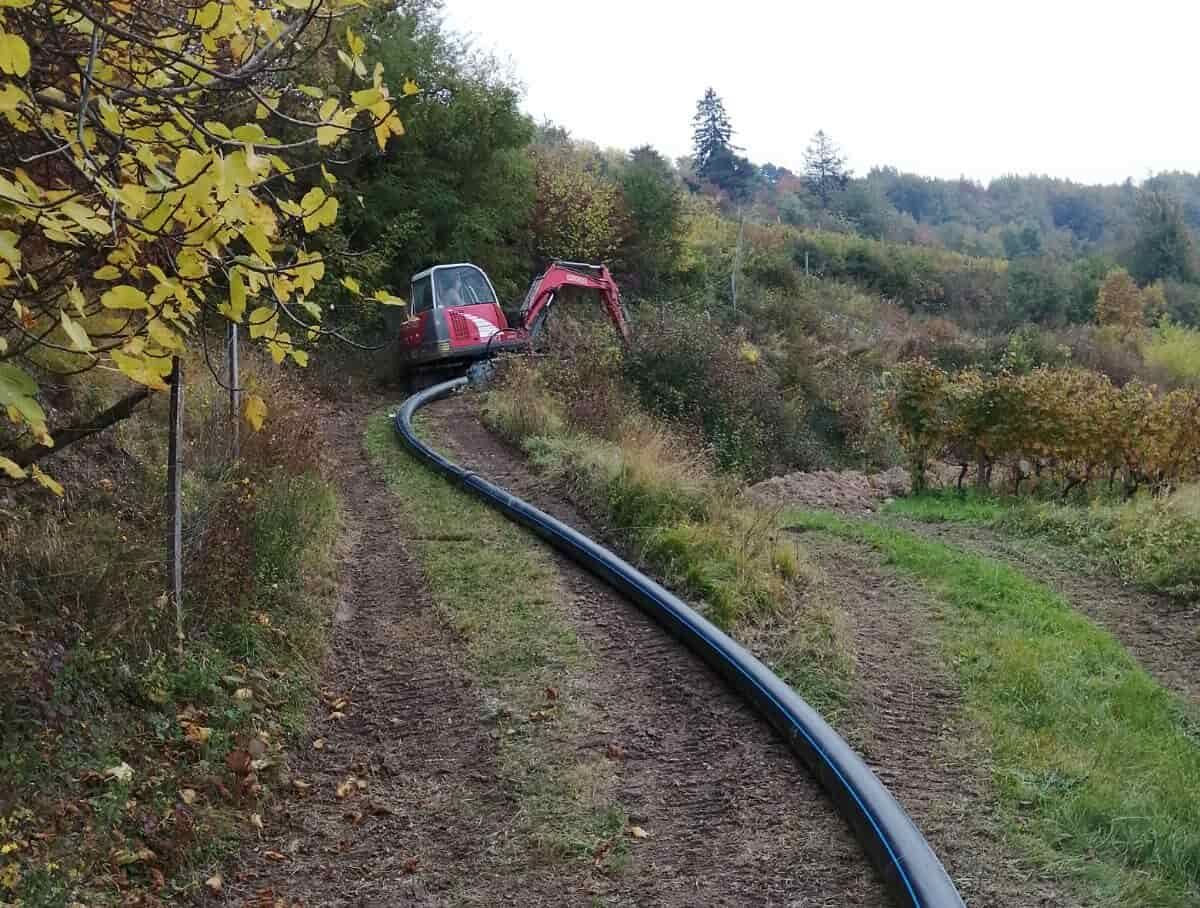 IMPIANTO GOCCIA CAVEDINE Foto lavori