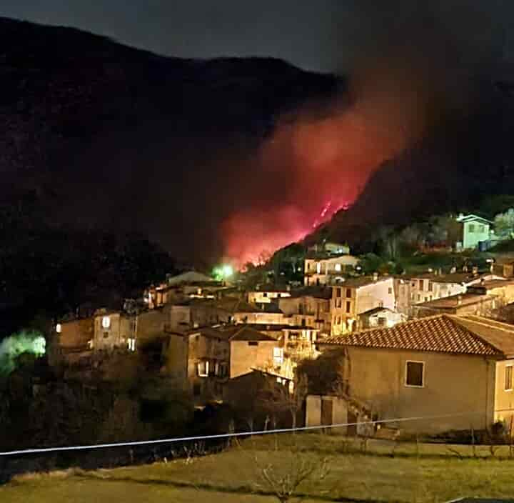 incendio tignale