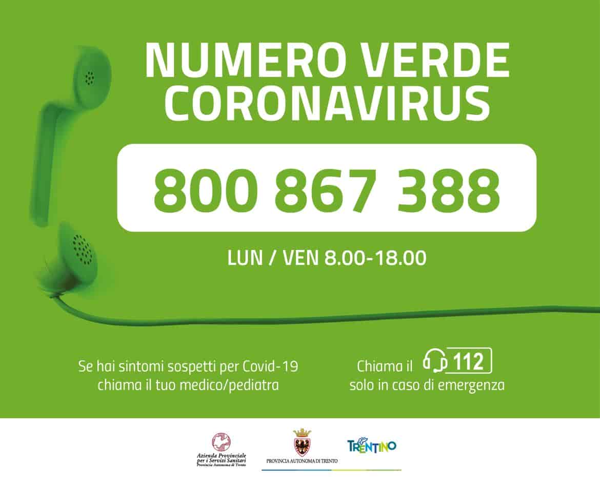 NUMERO VERDE COVID