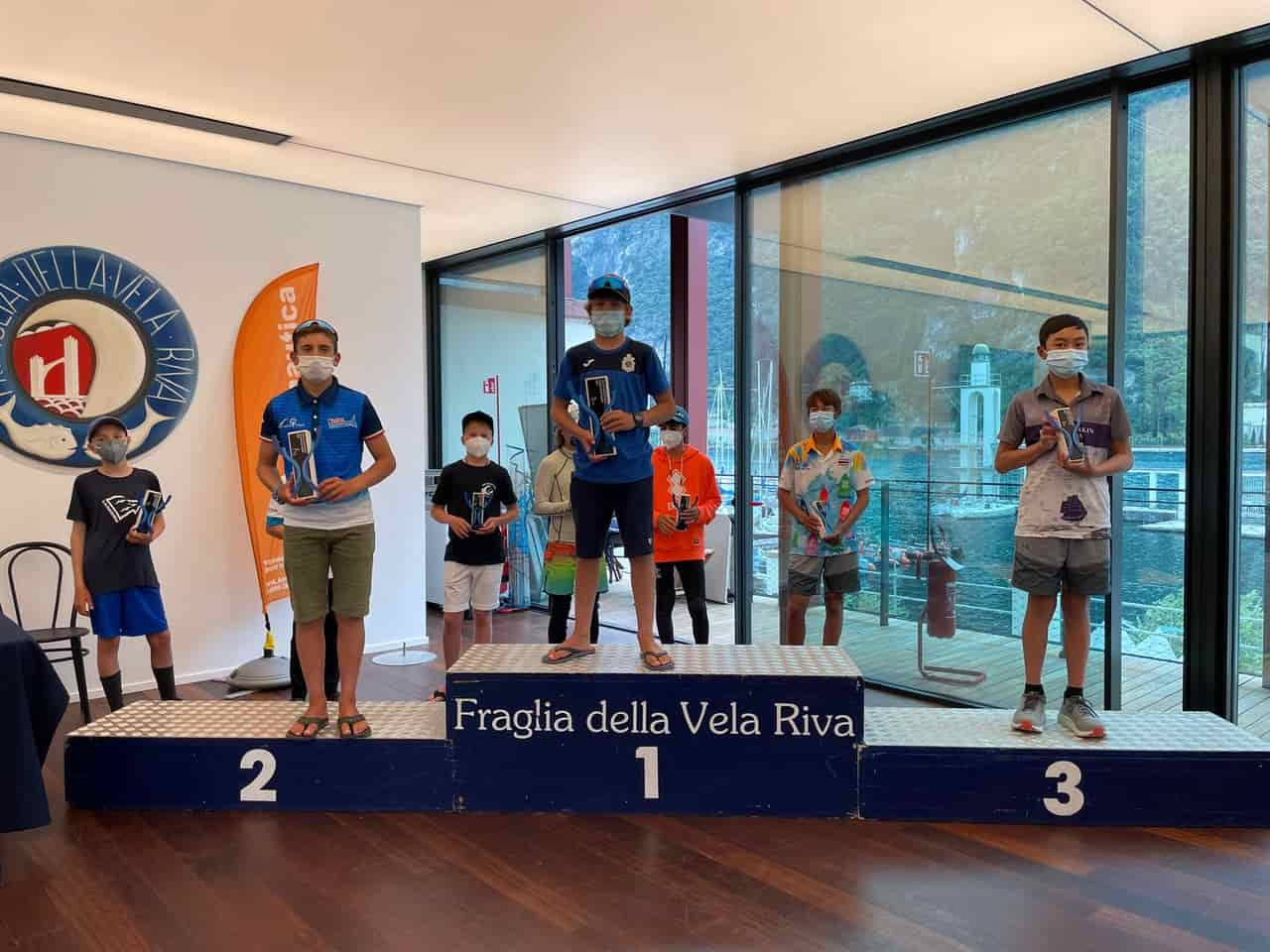 FRAGLIA VELA RIVA podiomaschileYouth centenaryregatta