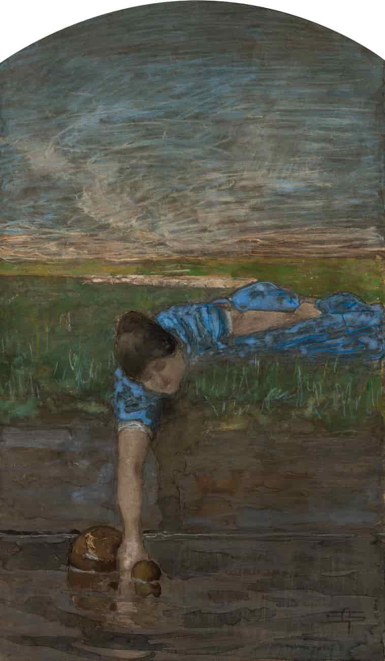 Segantini - La pompeiana alta