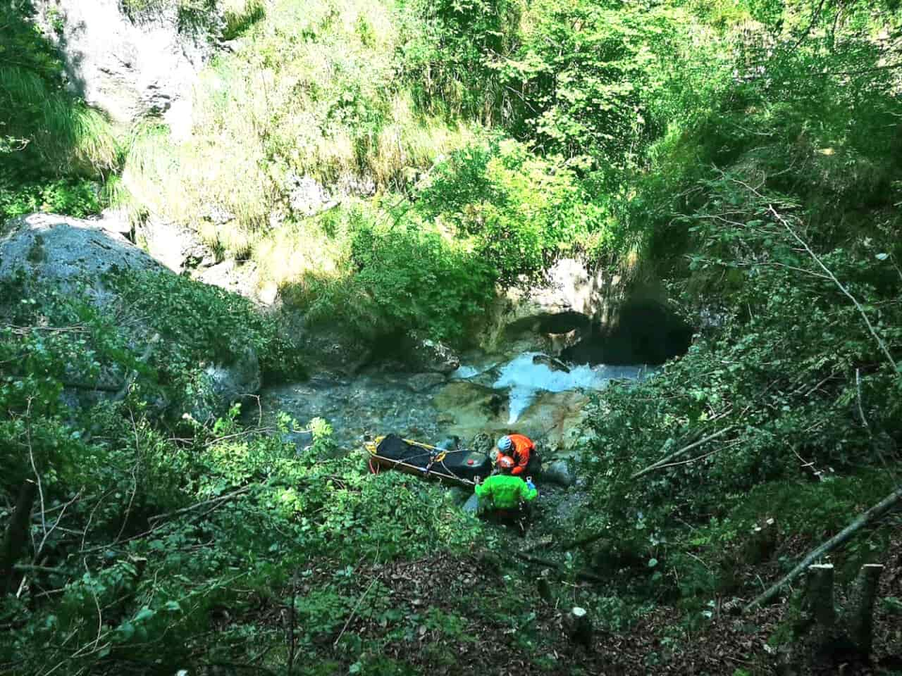 intervento forra (2) soccorso alpino