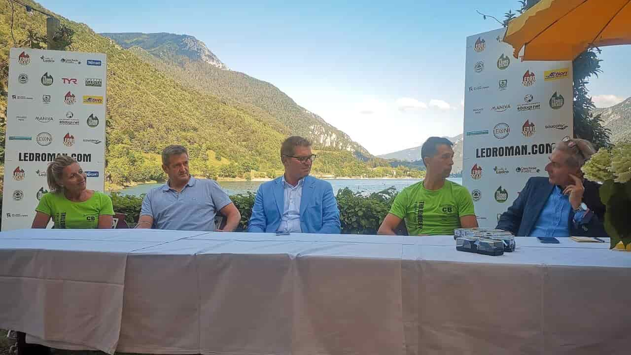 La presentazione di Ledroman in riva al lago di Ledro