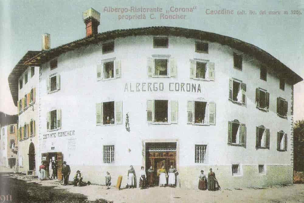 albergo corona cavedine Piccole storie