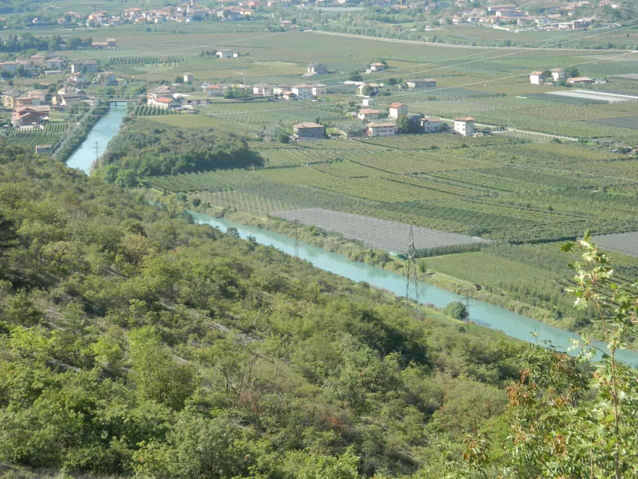 piana agricola da Ponte Oliveti a Pergolese