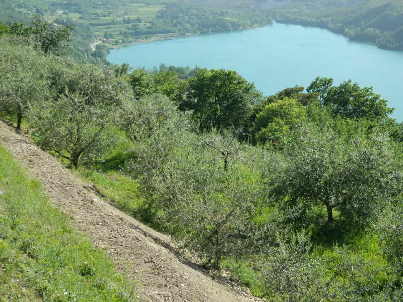 La campagna a monte del lago di Cavedine