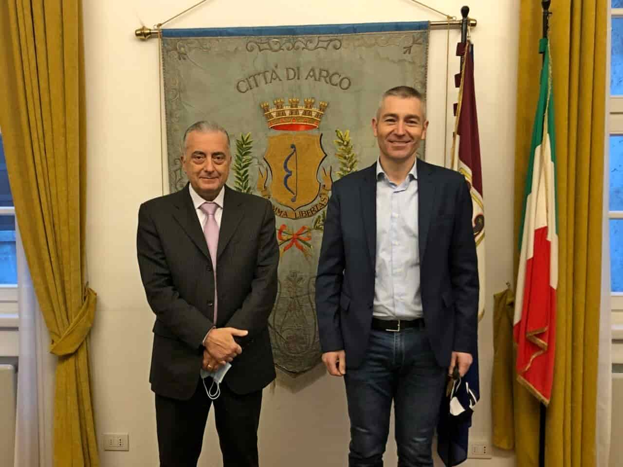 questore e sindaco betta arco