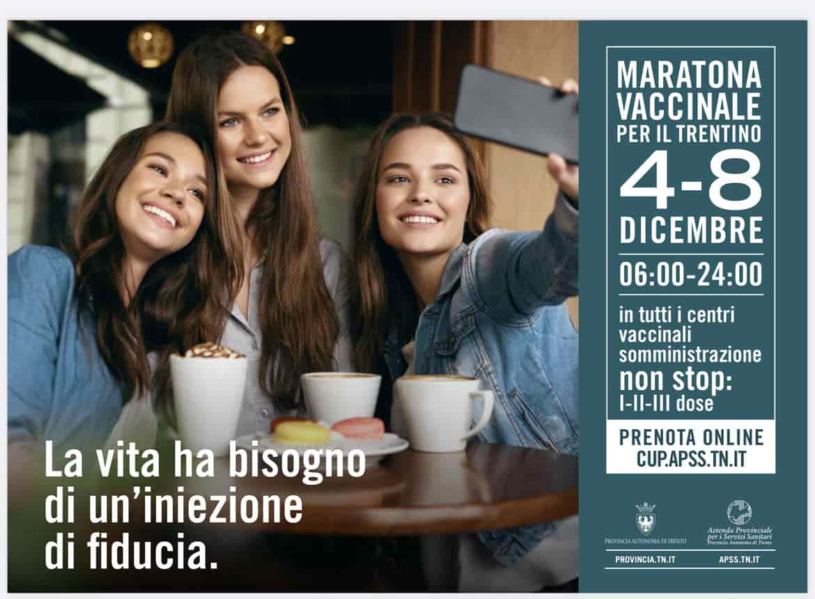 CORONAVIRUS COVID VACCINI campagna maratona