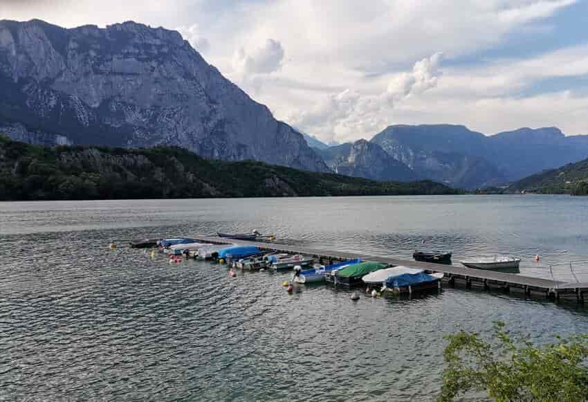 pontile lago di Cavedine