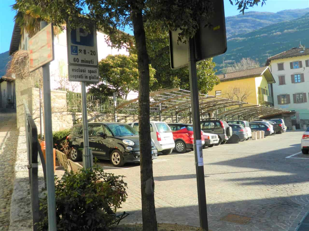 Il parcheggio di piazza Madruzzo