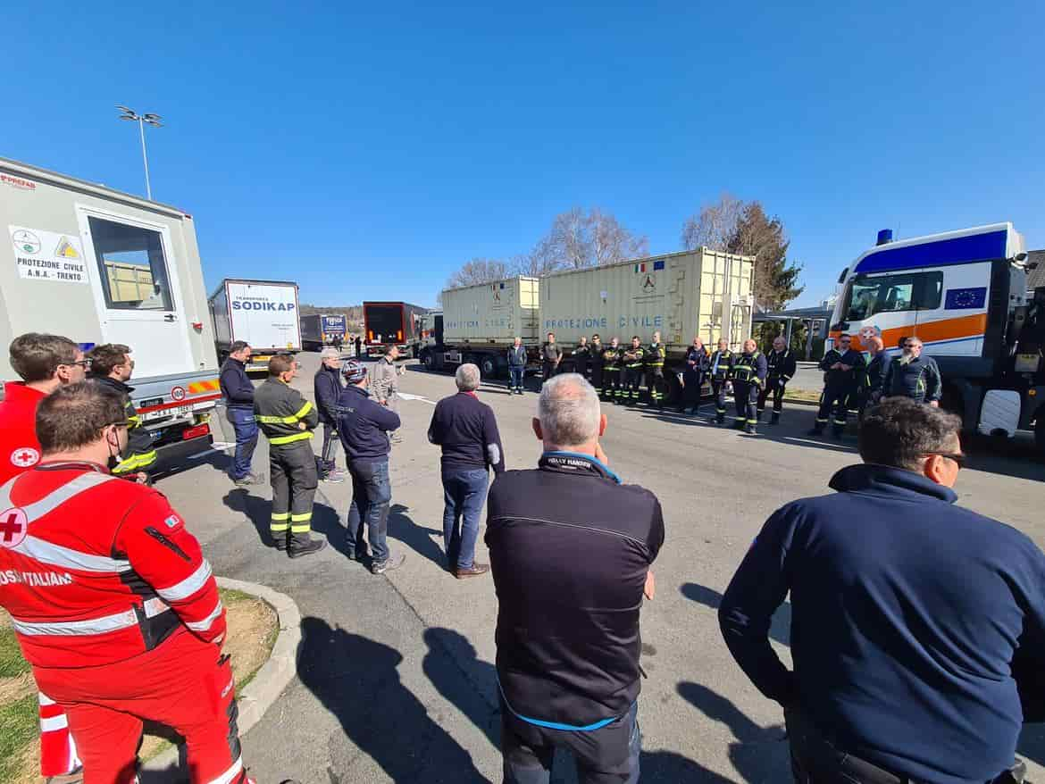 PROTEZIONE CIVILE UCRAINA TRENTINO