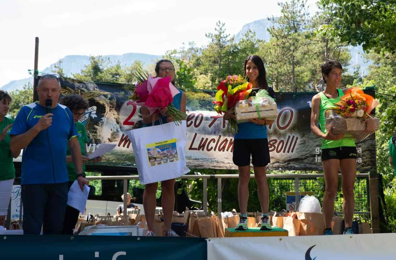 SAT PODISTICA Premiazione femminile