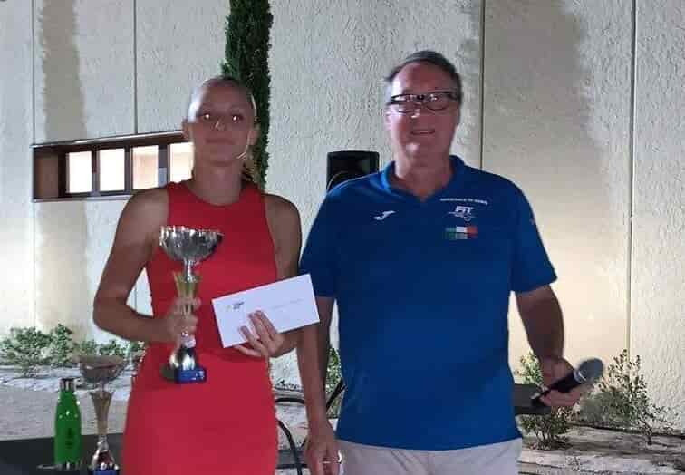 tennis open riva Barberini con Presidente Simonini