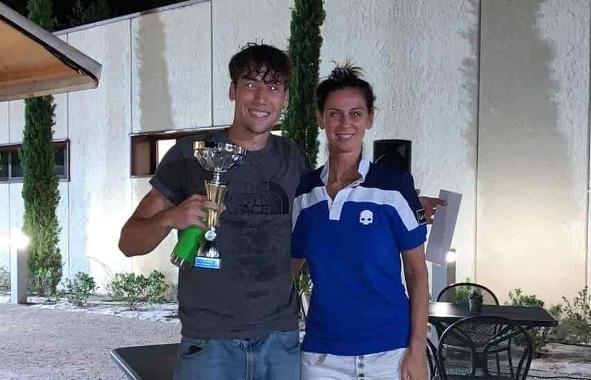 tennis open riva Barozzi con Vice presidente Aldrighetti