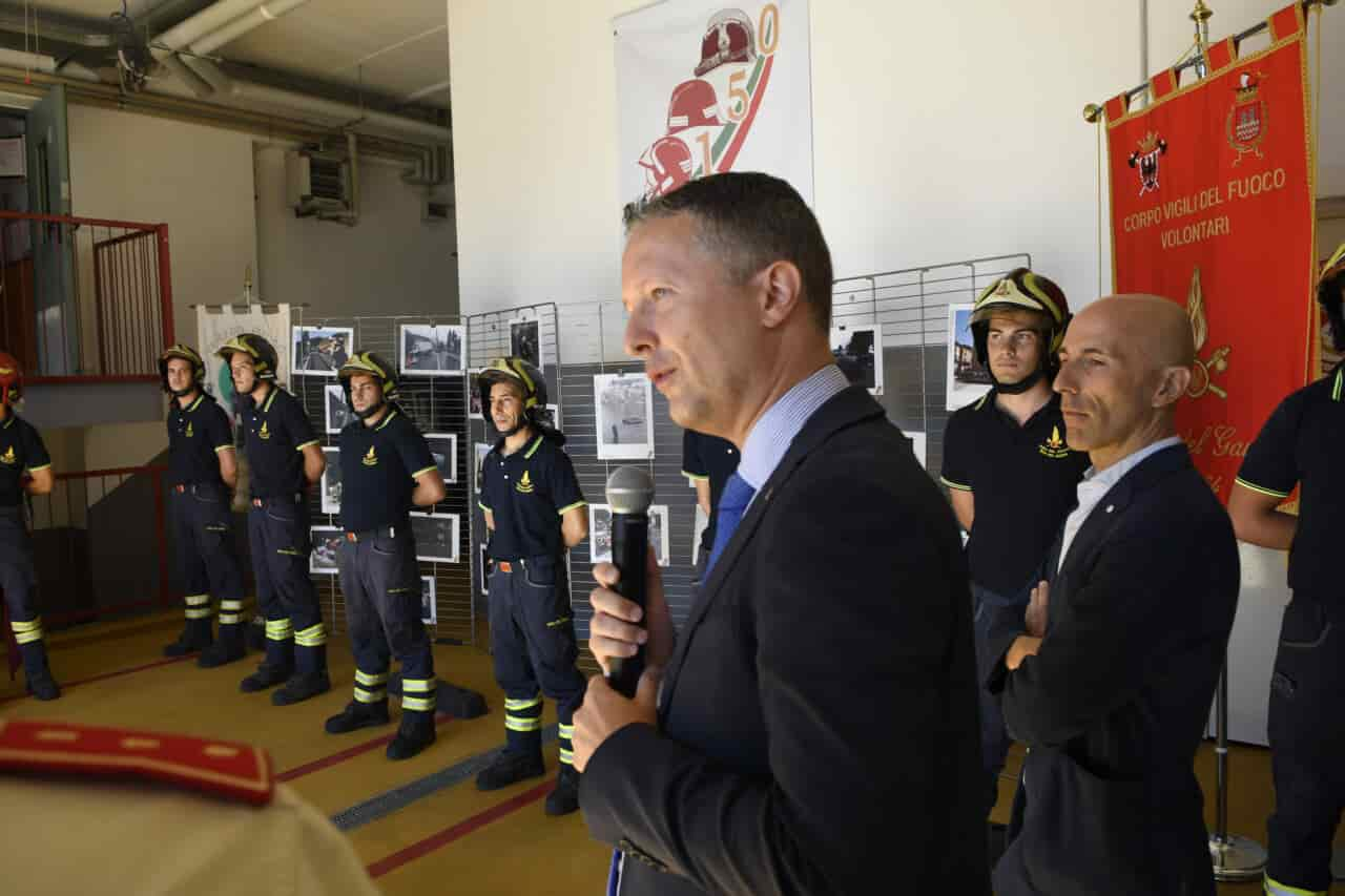 RIVA DEL GARDA GIORNATA VIGILI DEL FUOCO ASSESSORE GOTTARDI