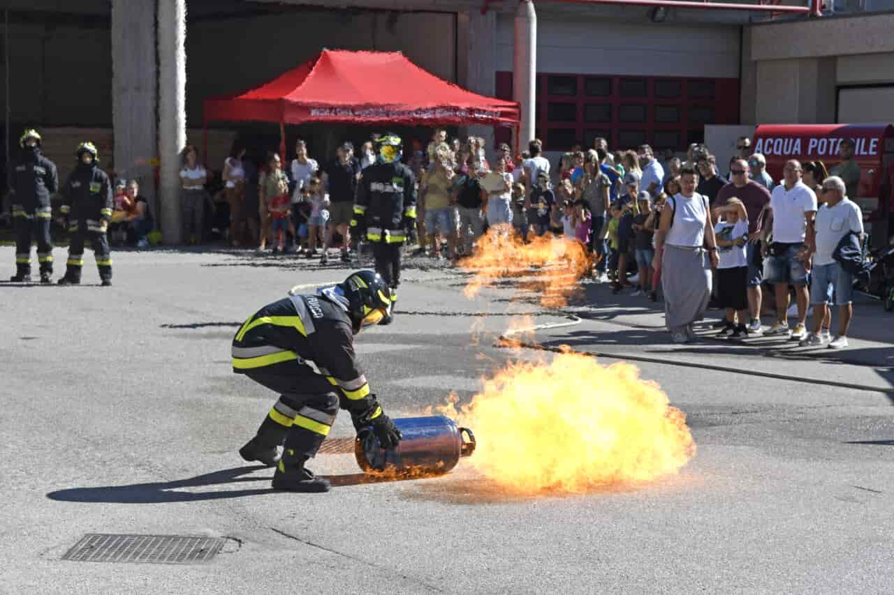 RIVA DEL GARDA GIORNATA VIGILI DEL FUOCO ASSESSORE GOTTARDI